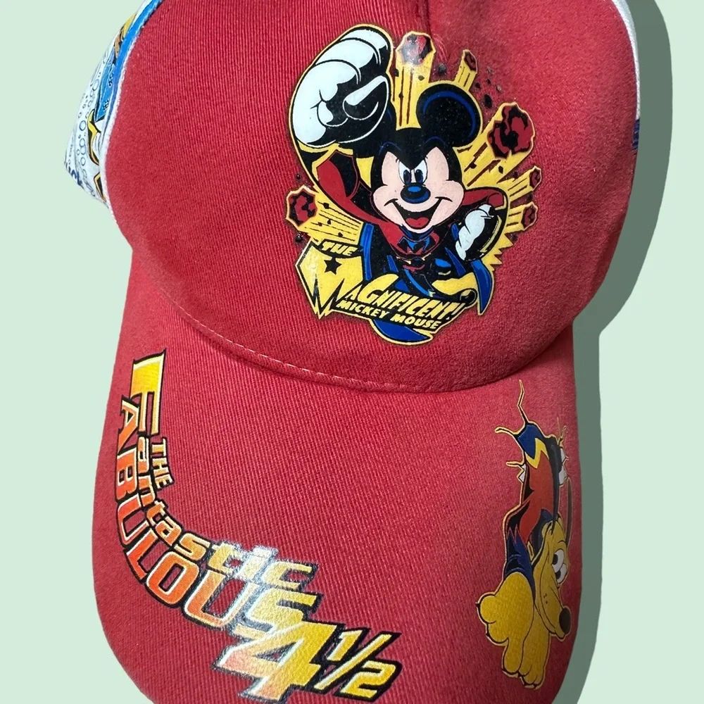 Youth Walt Disney World Resort Mickey Mouse Donald Duck Adjustable Ball Cap/Hat